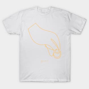 Monoline Hand (Give) T-Shirt